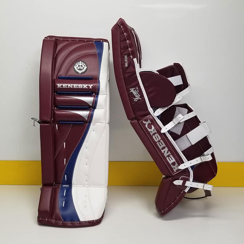 Goalie Pads Pops Pro K1915 Series Kenesky Sports