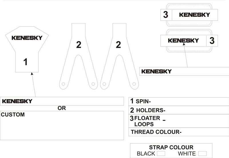 Kenesky HM30 Goalie Cage Help Diagram