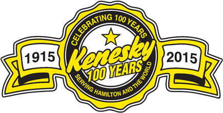 100 Years Kenesky Hockey Logo
